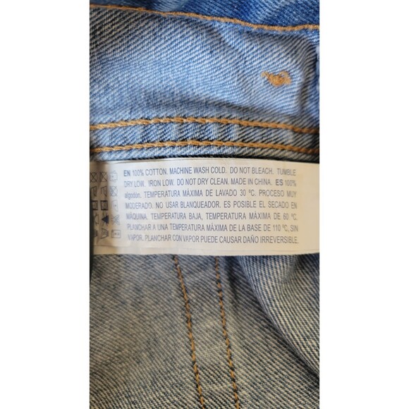 Women's Forever 21 Denim Cut Off Jeans Shortie Shorts - Picture 4 of 4